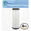 Compatible 3JC0280000, Devil 4-Pack Featherlite UD40090 Bagless Replacement Dirt Filter Devil HEPA F1 Filter Upright Dirt HEPA Vacuum -