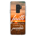Back, Protector Glass PLUS Makes Possible DistinctInk Hybrid Galaxy Acrylic Faith Samsung S9+ for Screen - Does Bumper, TPU Case - (6.2" Shockproof Screen) Make Tempered Easy Clear 1:37 Luke - Not