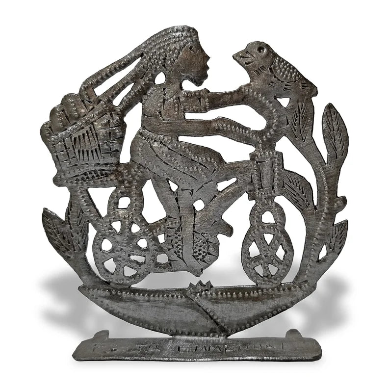Bicycle Freestanding Girl