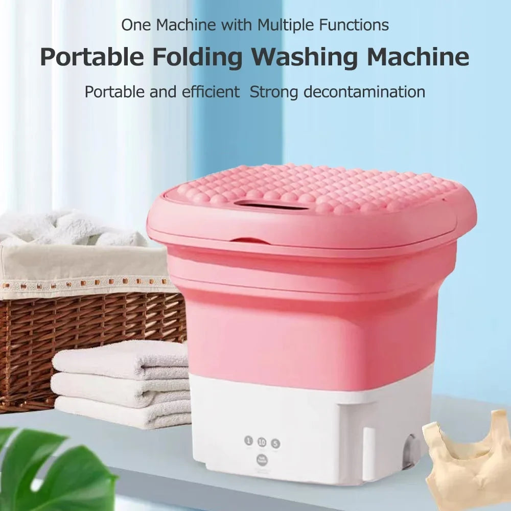 with Automatic Drain Imitation Purpose Hole Pulsator Portable Folding Fruit Forward Household Elution Wash and Small Dual Reverse Hand