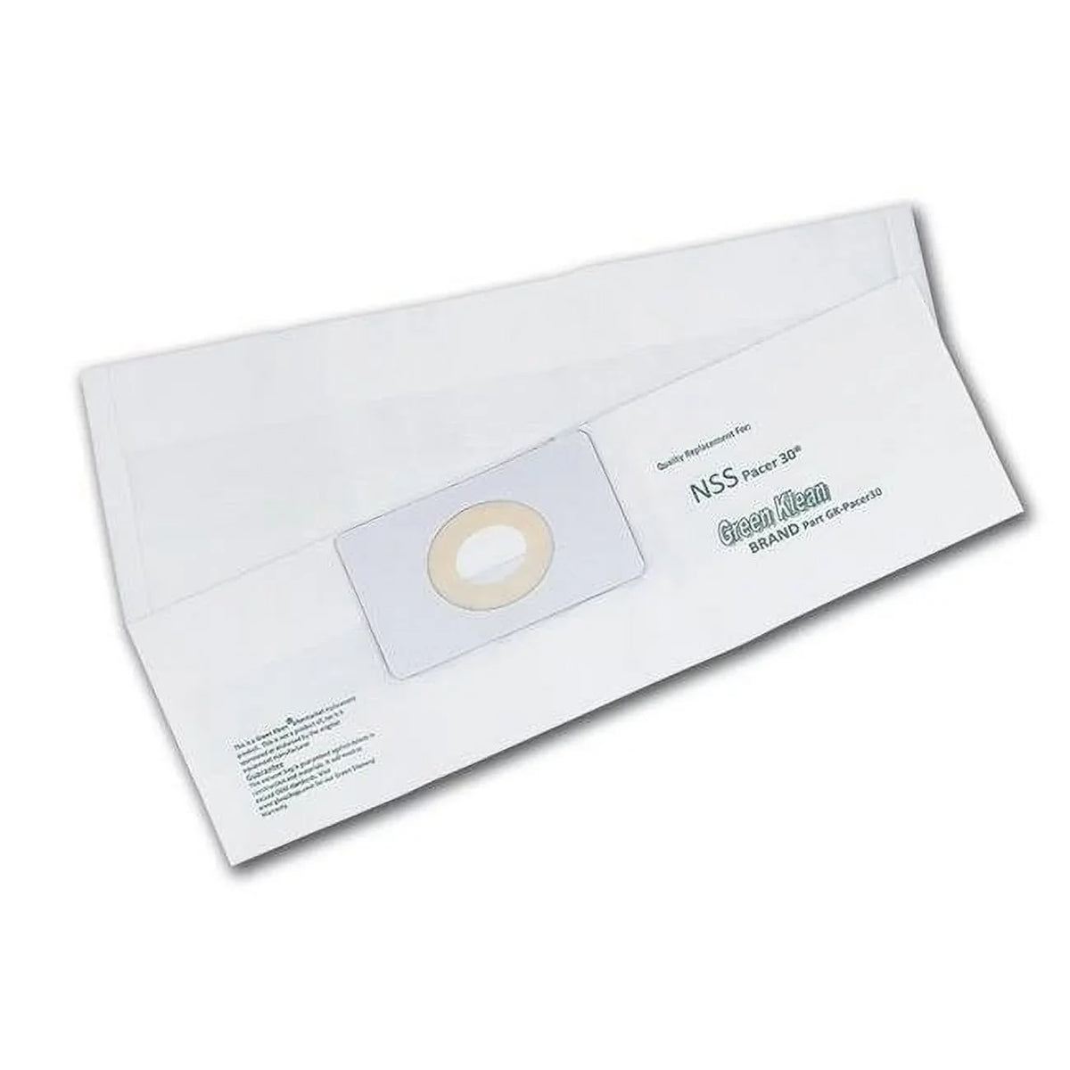 Vacuum Vac Pacer NSS Case Bags Green Klean Wide Area Replacement 30 of - 36