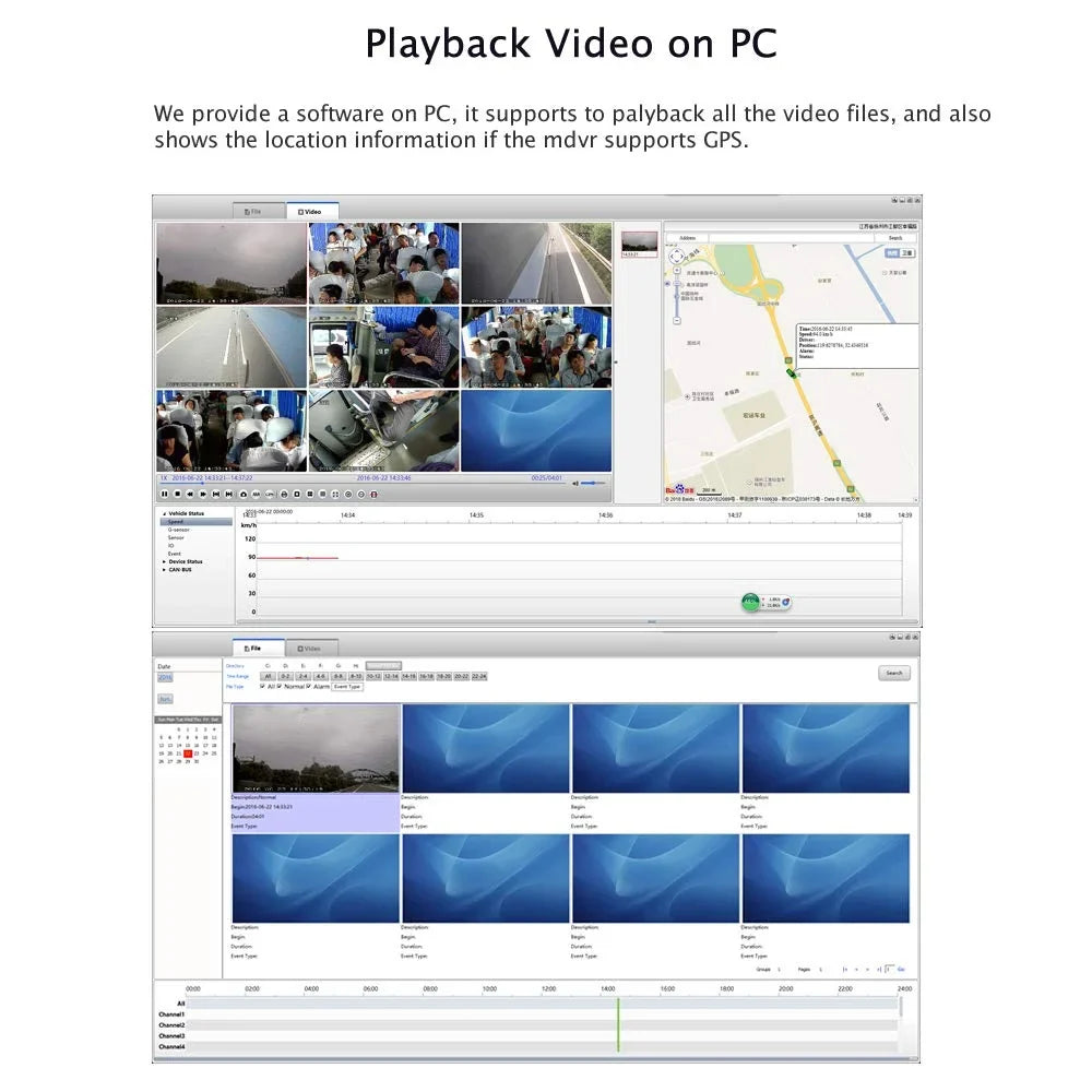 Video Recorder Angle Camera System Car HD Large 1080P 10" Truck/RV/Bus Cameras Screen AHD WiFi 8-CH JOINLGO Vehicle PC Monitor 4G with Backup Remote DVR for View DVR MDVR Phone Mobile Car Mini GPS on