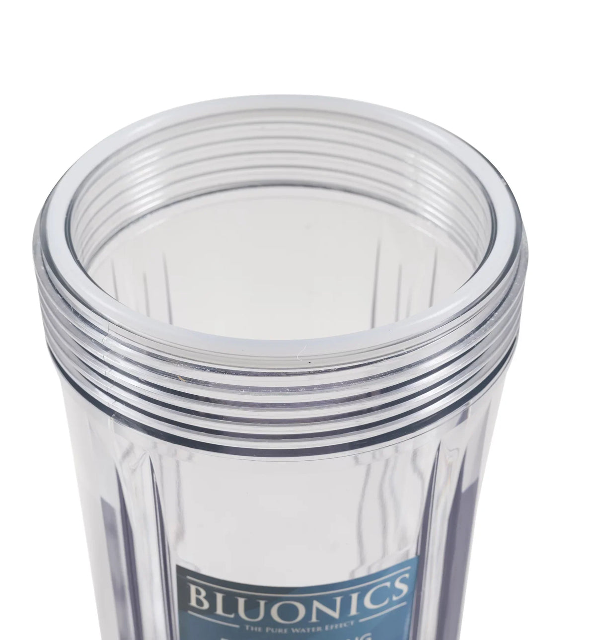 w/Sediment Clear Housings Big Water Filters House Blue Carbon Two Whole with 20" Transparent Blue &