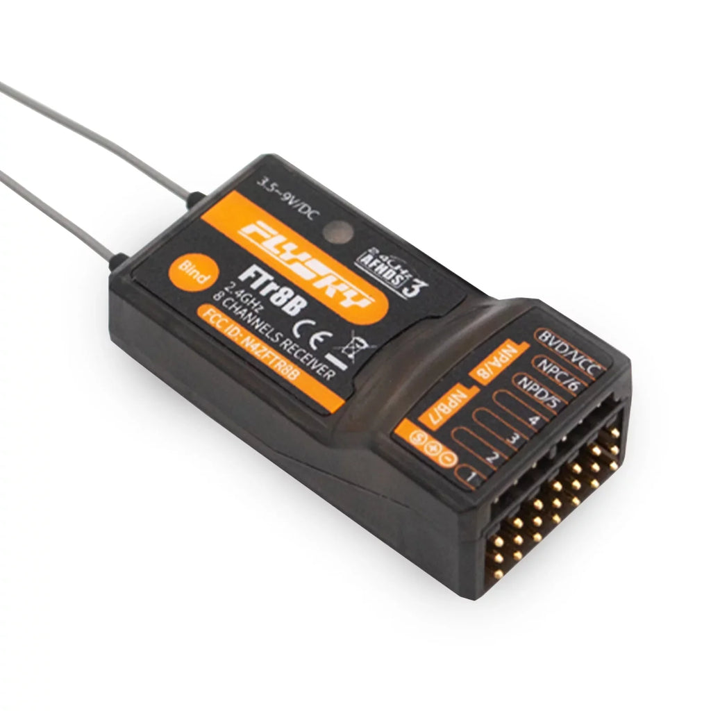 Receiver 2.4GHz 8CH Vehicle PWMPPMi.BUSS.BUS Airplane Transmitters with FTr8B RF Helicopter Dual NB4 Glider Engineering Modules Fixed Wing Compatible Output AFHDS3 for Drone PL18 OWSOO RC