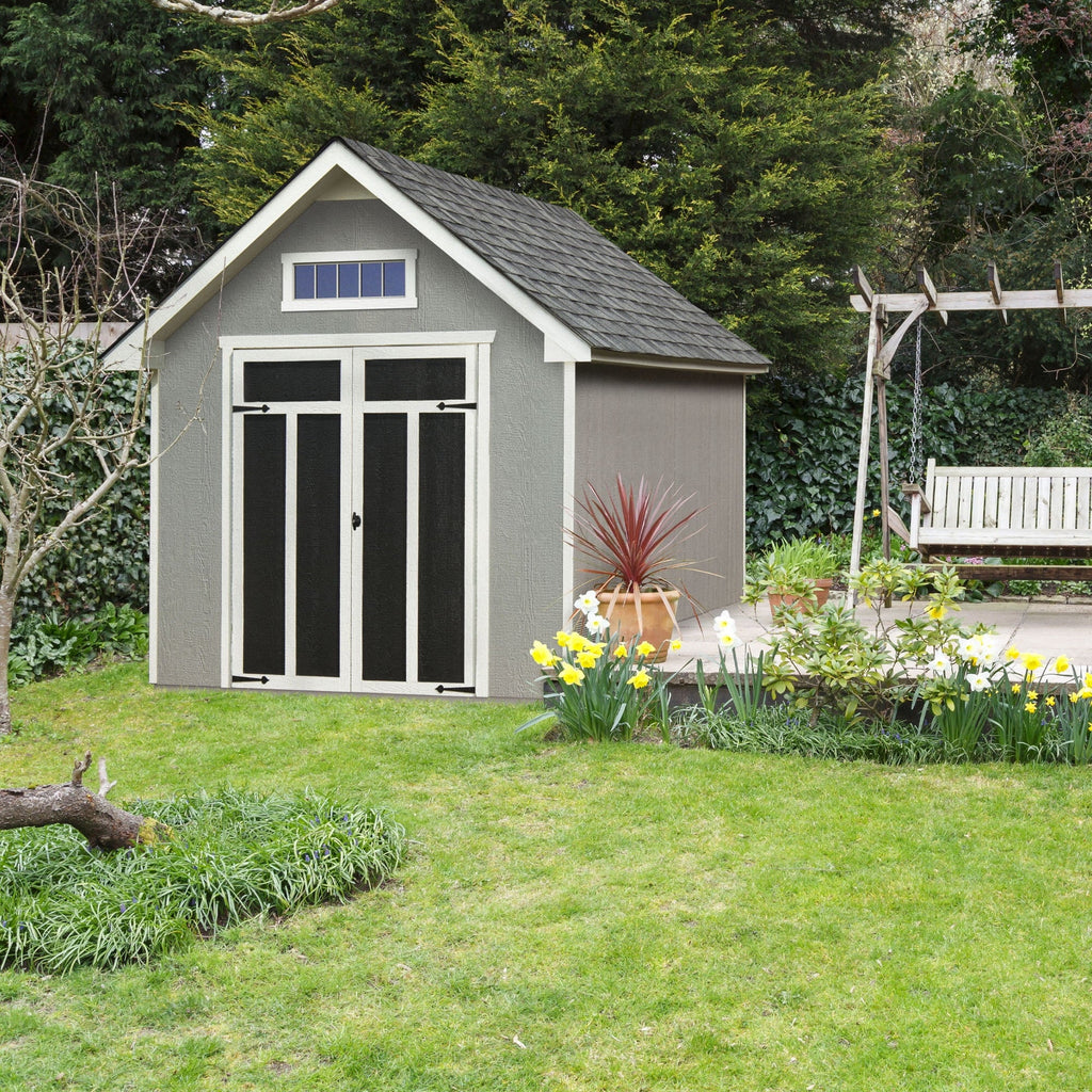 Storage ft. 8 Tribeca (Floor ft. 12 Home Included) Handy Products Shed Wood x