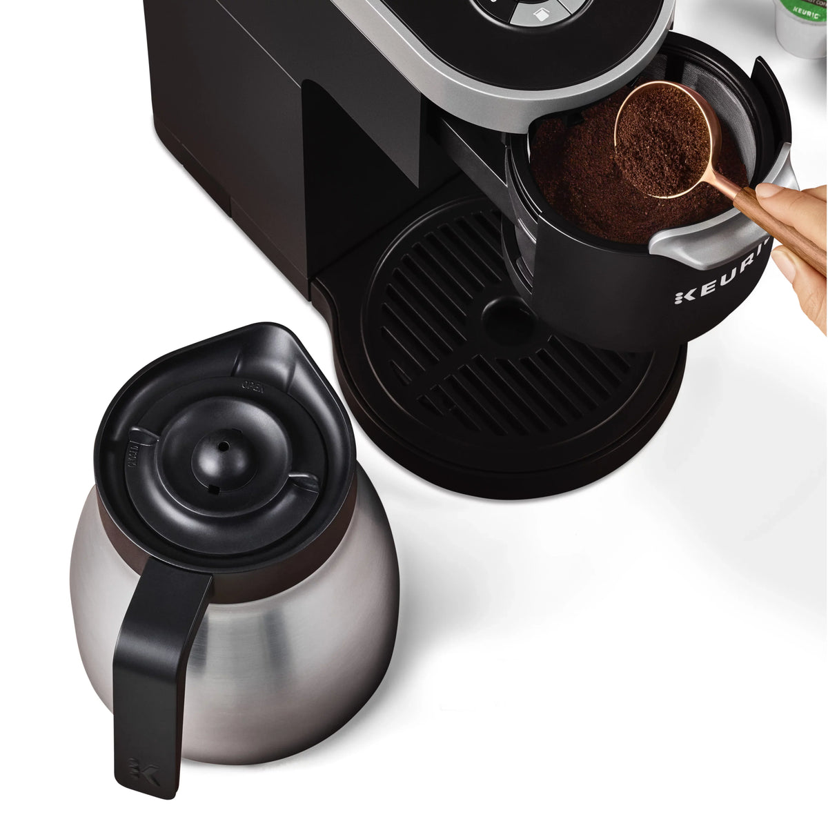 Stainless Carafe Keurig Coffee Maker Plus K-Duo Steel