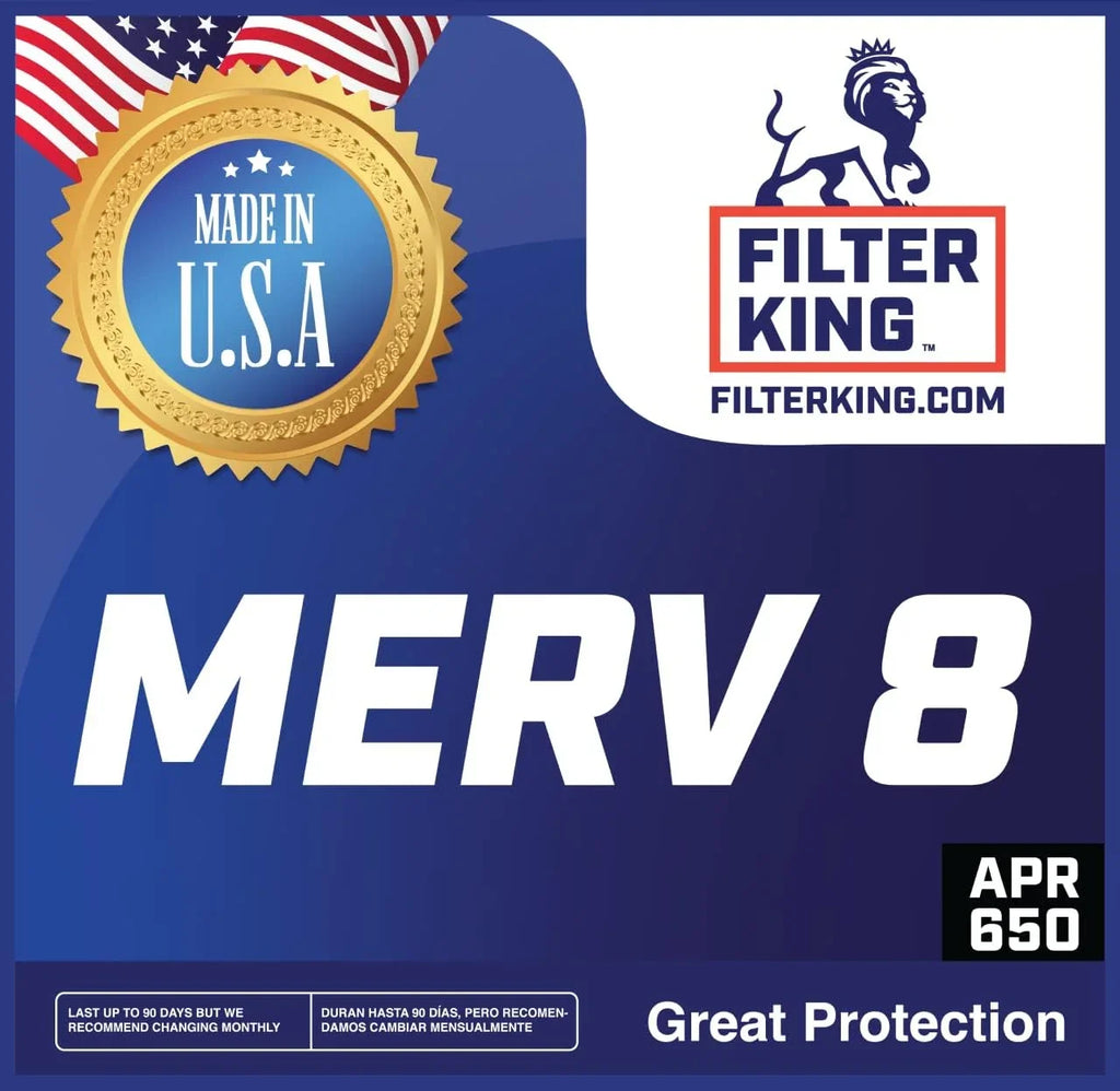 MADE | Furnace 4-PACK Filters | USA MERV A/C Air Pleated Filter HVAC x x Filter Size: Actual 33.5x58.5x1 58.5 8 King 33.5 .75" | | IN