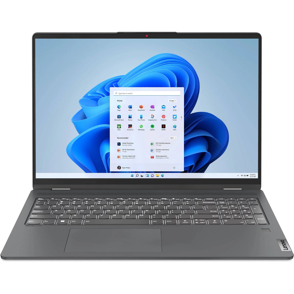 Laptop i7-1255U W11H(Refurbished Good) 8GB Ideapad 5 RAM Lenovo Pre-Owned - 16Iau7 Flex Touch 16" SSD 512GB