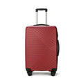 Wheels Boarding Shipping 24 With Case Travel Suitcase Zipper Cabin Carry-on Free Inch Bag Luggage Valise 20" Rolling Trolley