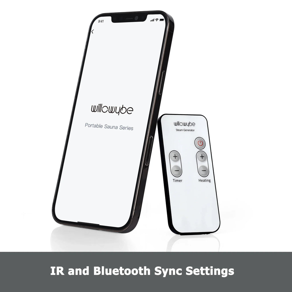 Bluetooth Body Spa | Tent, () Chair Home Personal Sauna Foldable Portable Steam Control, with Steamer,