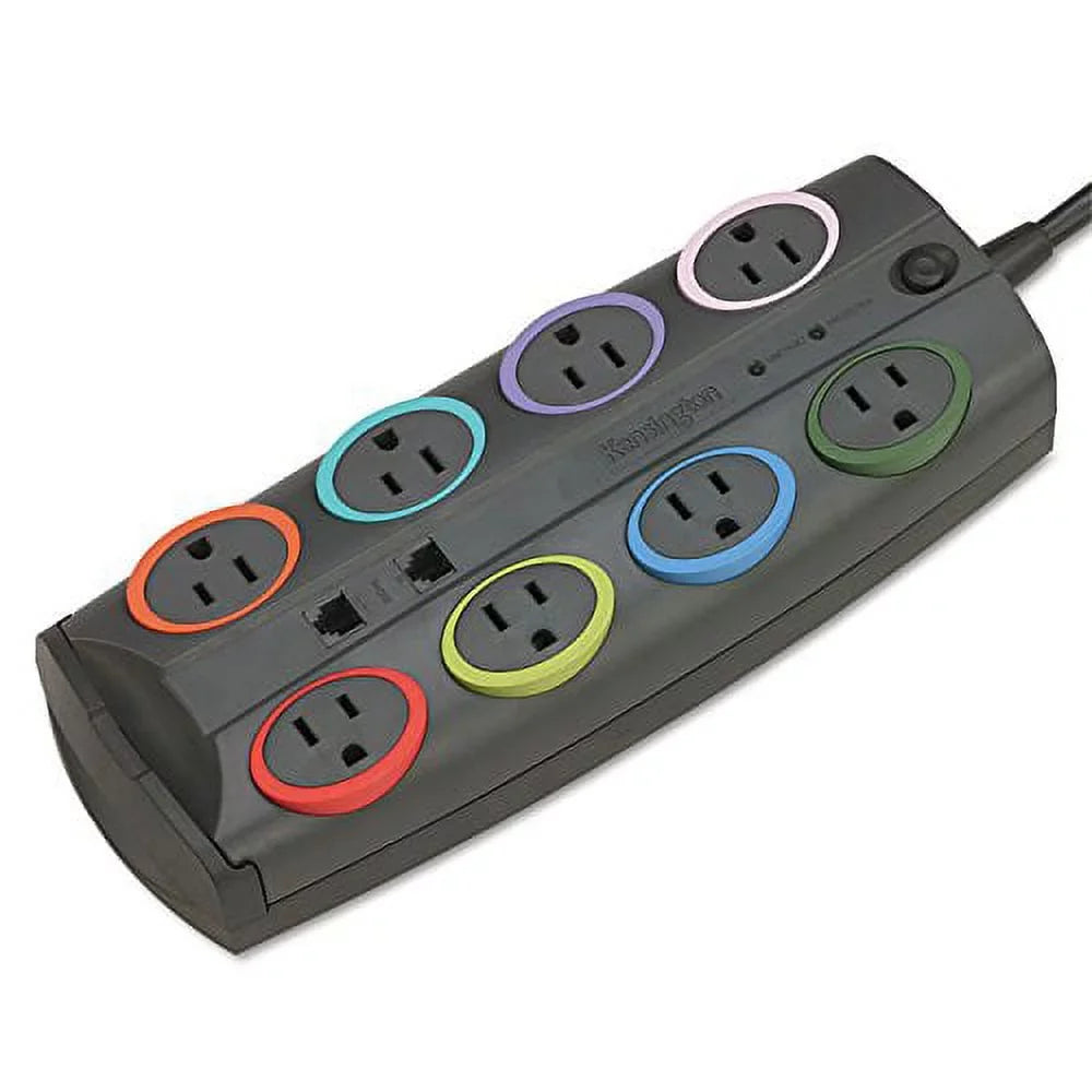 Model 8-Outlet Joules 8ft , 3090 Cord, Protector Adapter Surge