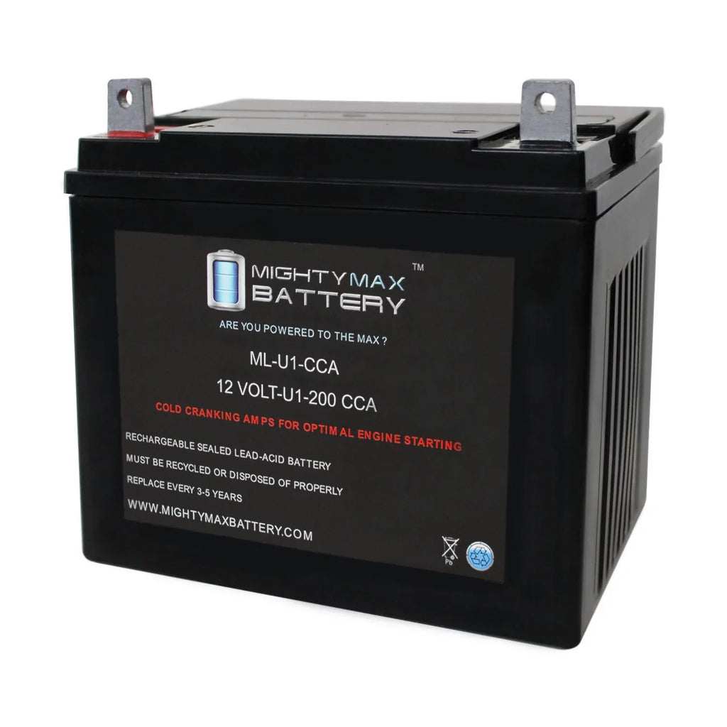 Zero-Turn Mower Battery ML-U1 by Bobcat ZT-226 ES for 200CCA Textron