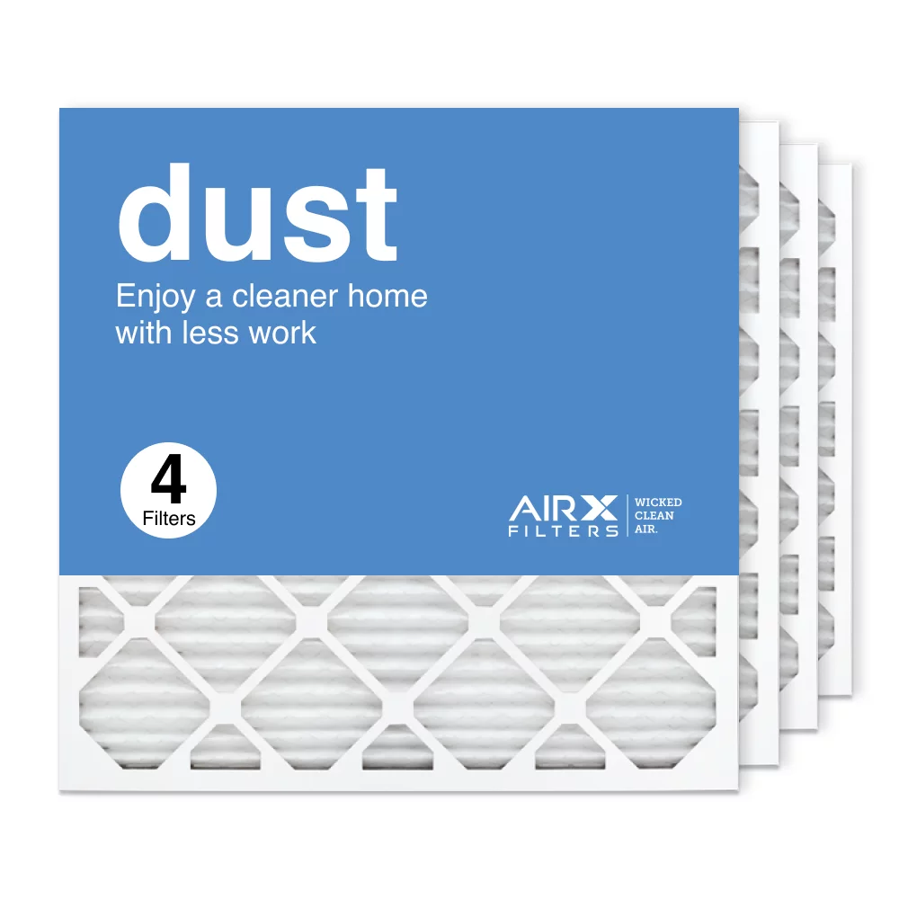 Furnace Dust Made HVAC Air Air 4-Pack AIRx USA in 8 Pleated 24x24x1 Filters MERV AC Filter, Filter the