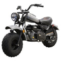 MB200 Massimo 200cc Motor Bike Motorcycle Mini Powered Gas 6.5HP (Gray)