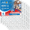 1000, Furnace 20x22x1 Premium AIRX WICKED Filters Air Filter FILTERS Filter & Conditioner MERV MPR by 1200 11 Pack HVAC 7 Electrostatic CLEAN MPR Air USA Comparable Pleated Made AIR. 20x22x1 to 6 FPR