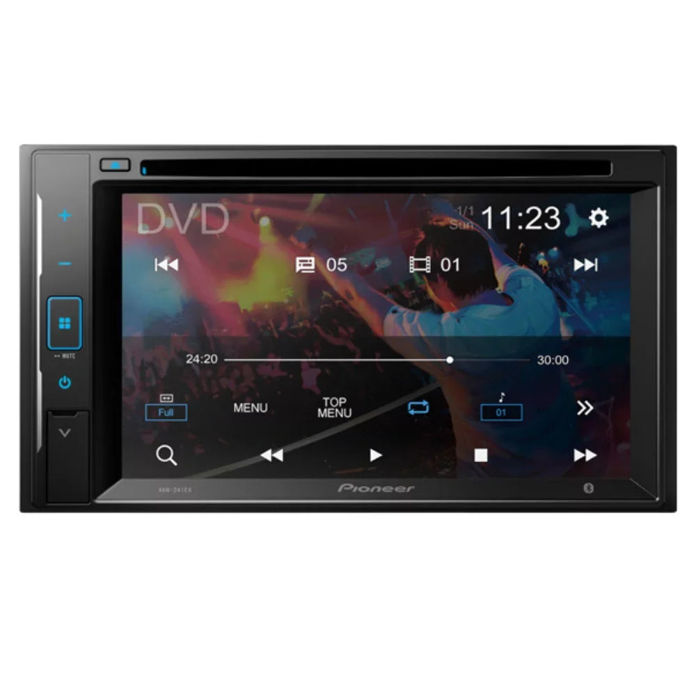 W/ Camera/Installation Double Touchscreen Digital Pioneer Chevrolet AVH-241EX DIN 6.2" HD KIT4774 Car Stereo Silverado Bluetooth/Backup Bundle with for Media Kit/in-Dash DVD/CD 2014 AM/FM Receiver