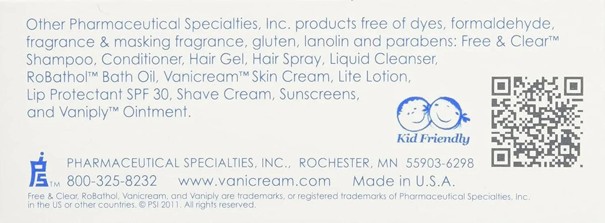 Sensitive Bar 3.9 oz, Pack Cleansing 8 Vanicream Fragrance-Free, Skin,