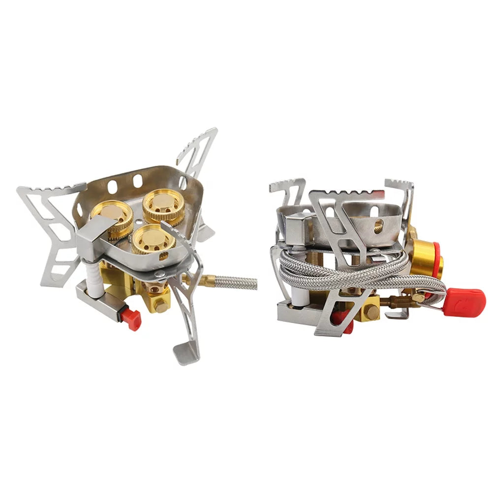 High Hiking Backpacking Camping Gases, for Picnic Stove, Cooking Windproof Tomshoo 6800W Valve Adjustable