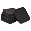 Pack Mat Mat-3.9"x3.9" Treadmill Uxcell Sound Exercise Equipment Floor 6 Reduction, Protection for
