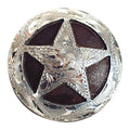 Scarf Star Silver Slide Ranger Western Hansen Mens Gear