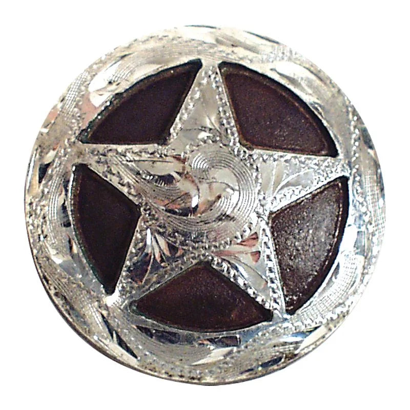 Scarf Star Silver Slide Ranger Western Hansen Mens Gear