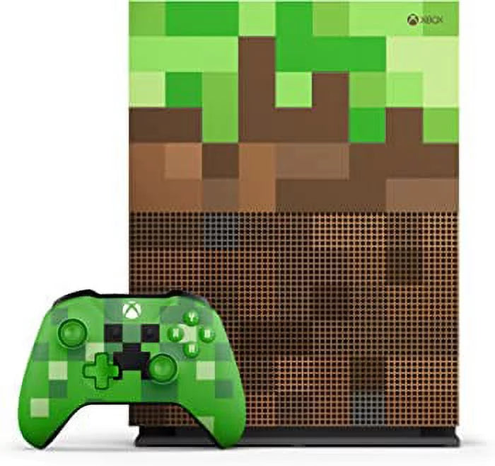 Like Bundle Pre-Owned Console (Refurbished: BOLT AXTION One Microsoft Included Limited Gaming 2 1TB Minecraft Xbox Controller with S 23C-00001 New) Edition