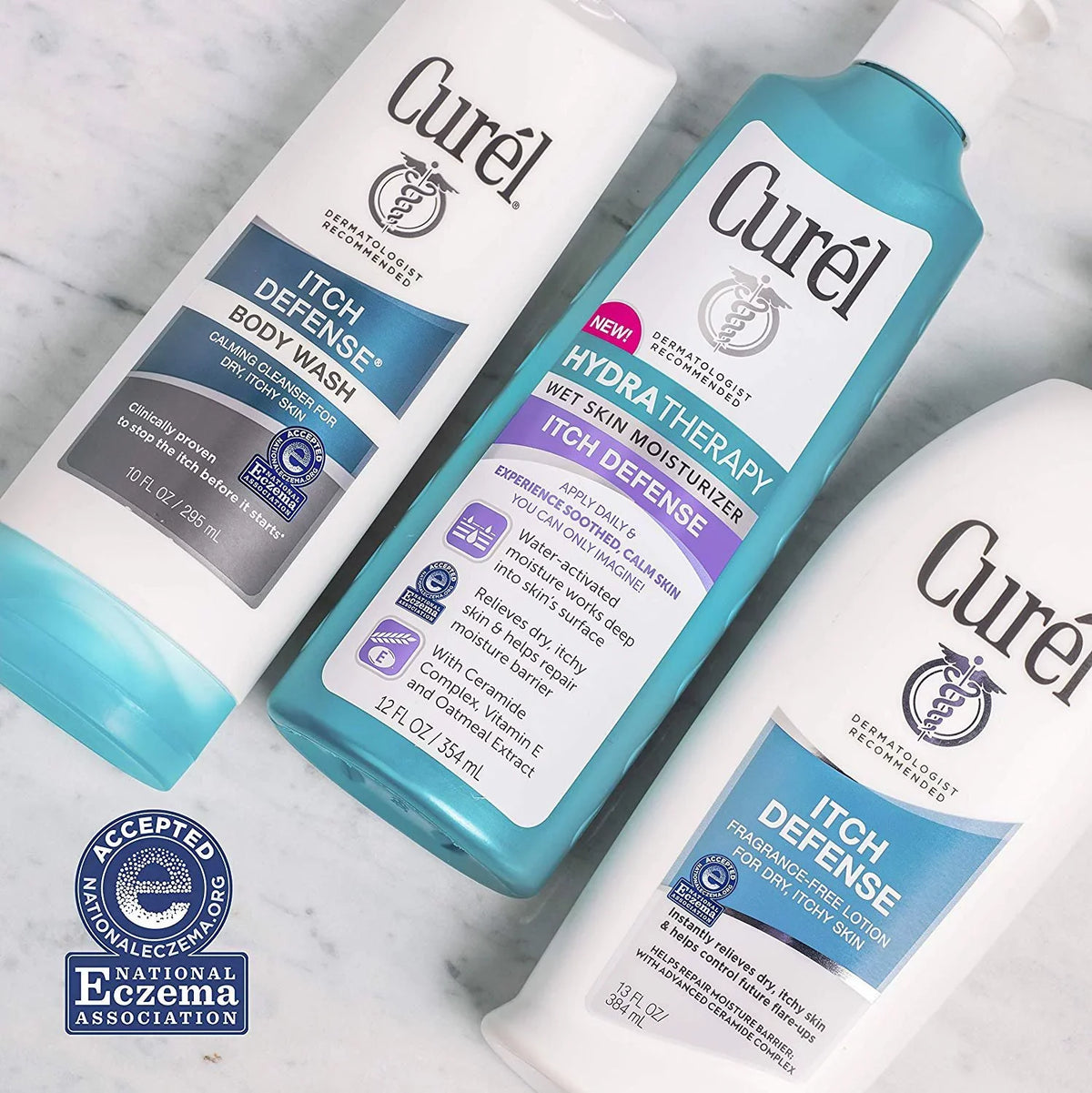 Itch Lotion, 13 Unisex oz Fragrance-Free Curel Defence