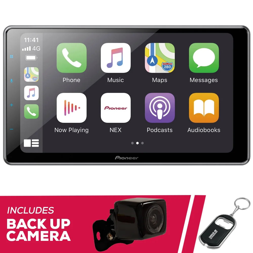 w/ Receiver Backup 9" DMH-WT7600NEX & New Bluetooth Pioneer Multimedia Camera