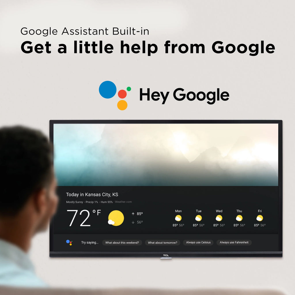 (1080p) 40" FHD TCL Android Class LED (Refurbished) 3-Series Restored 40S334 TV Smart