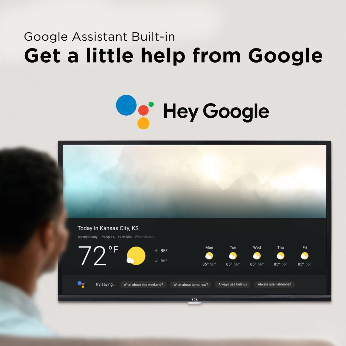 (1080p) 40" FHD TCL Android Class LED (Refurbished) 3-Series Restored 40S334 TV Smart