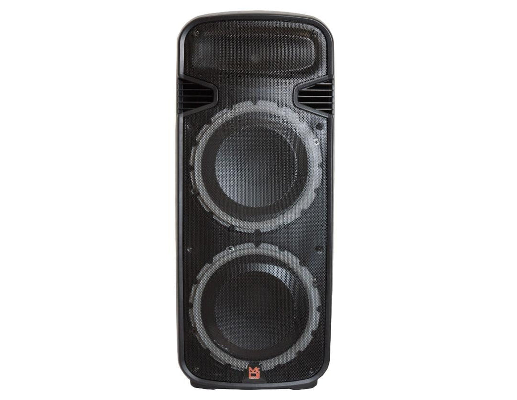 Dual Built-In 4000 Bluetooth Rechargeable Way Battery Watt Speaker Power Party Dj 3 PSBAT6200 15-Inch Mr Max with &