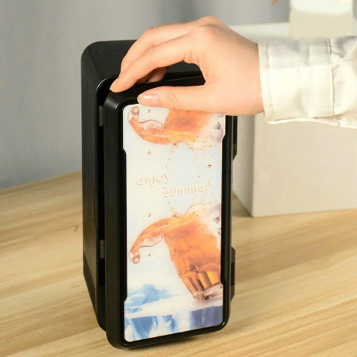 , Home Bedroom Dorm Mini Personal coffee Car Makeup water for Warmer, USB and with Fridge Fridge, Milk Office
