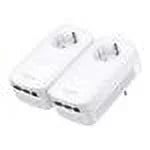 Gigabit Link Through Home Pass Power TP Line AV1200 3 Adapter Starter Kit Port
