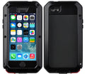 Grade Glass () Metal Plus Travel Case Scratch Rugged and Military Protection, Resistant Duty Shockproof iPhone Heavy Gorilla Aluminum Outdoor 7