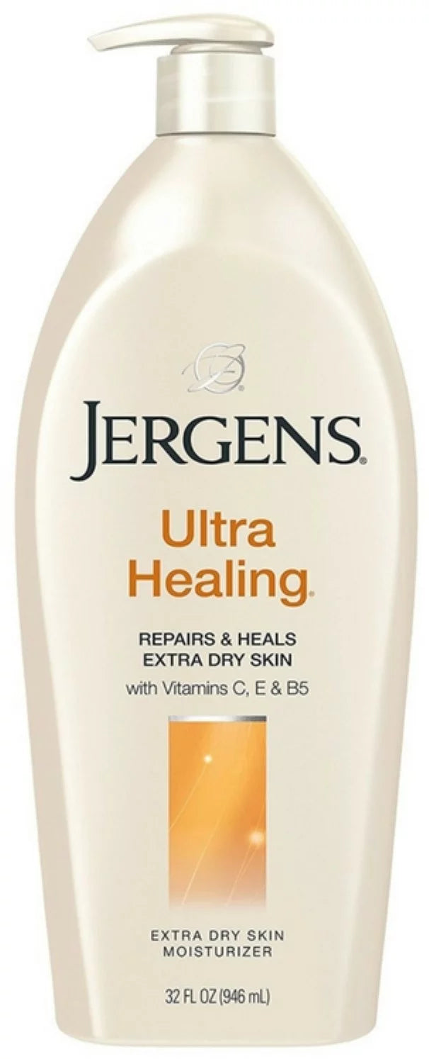 Jergens Moisturizer Dry (Pack of Ultra 32 Skin Extra oz Healing 2)