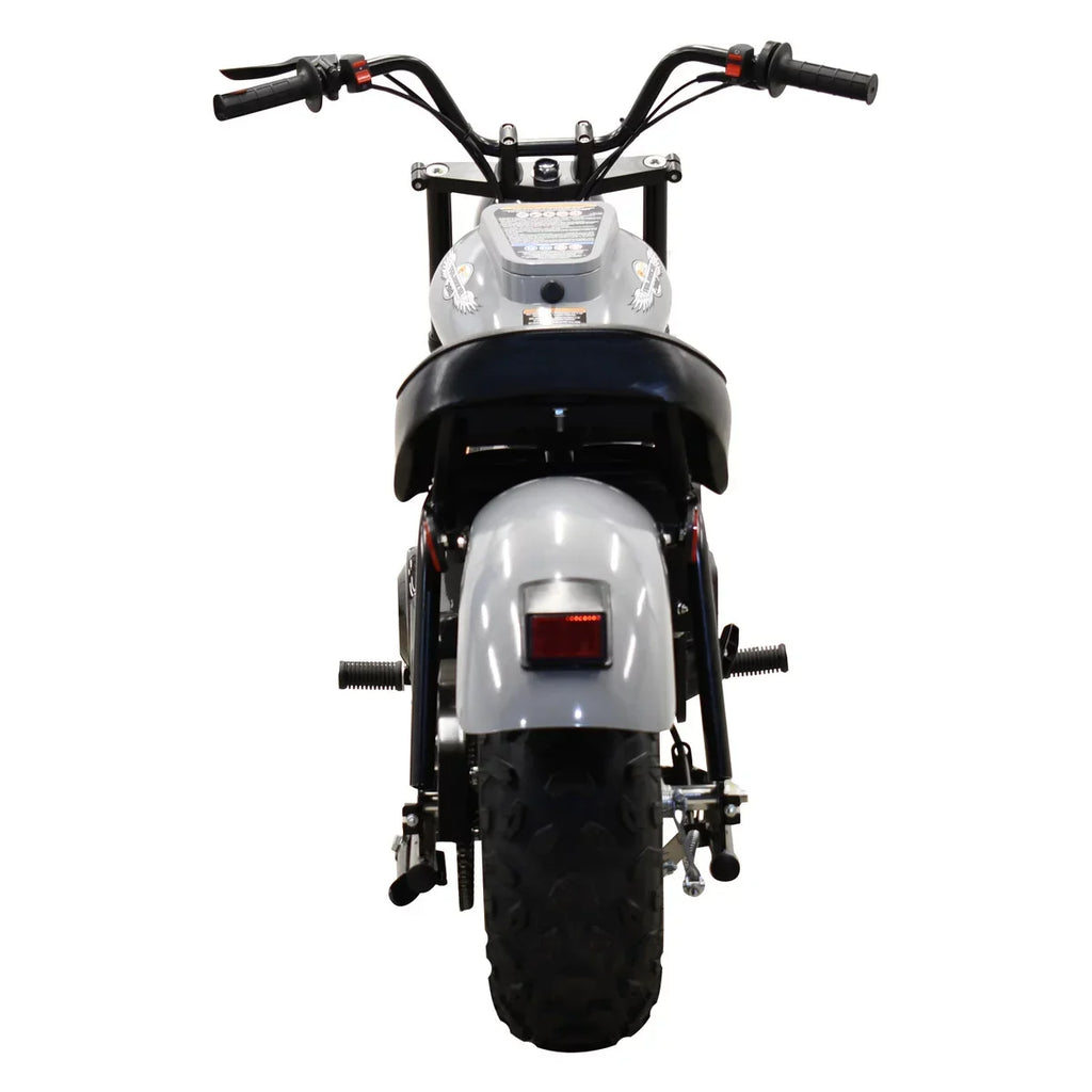 MB200 Massimo 200cc Motor Bike Motorcycle Mini Powered Gas 6.5HP (Gray)