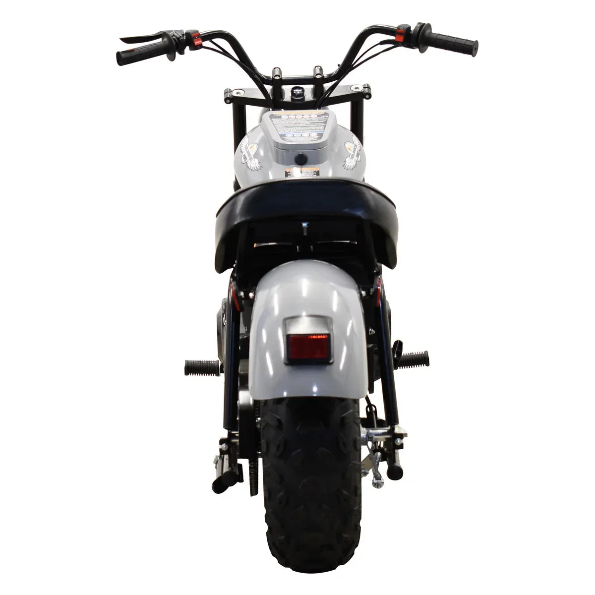 MB200 Massimo 200cc Motor Bike Motorcycle Mini Powered Gas 6.5HP (Gray)