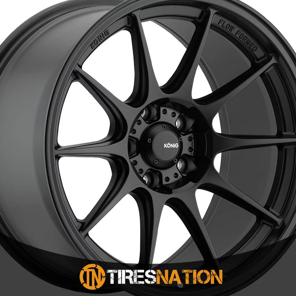 Wheel 17x9 5x100 Dekagram Konig Semi-Matte +40et 57B
