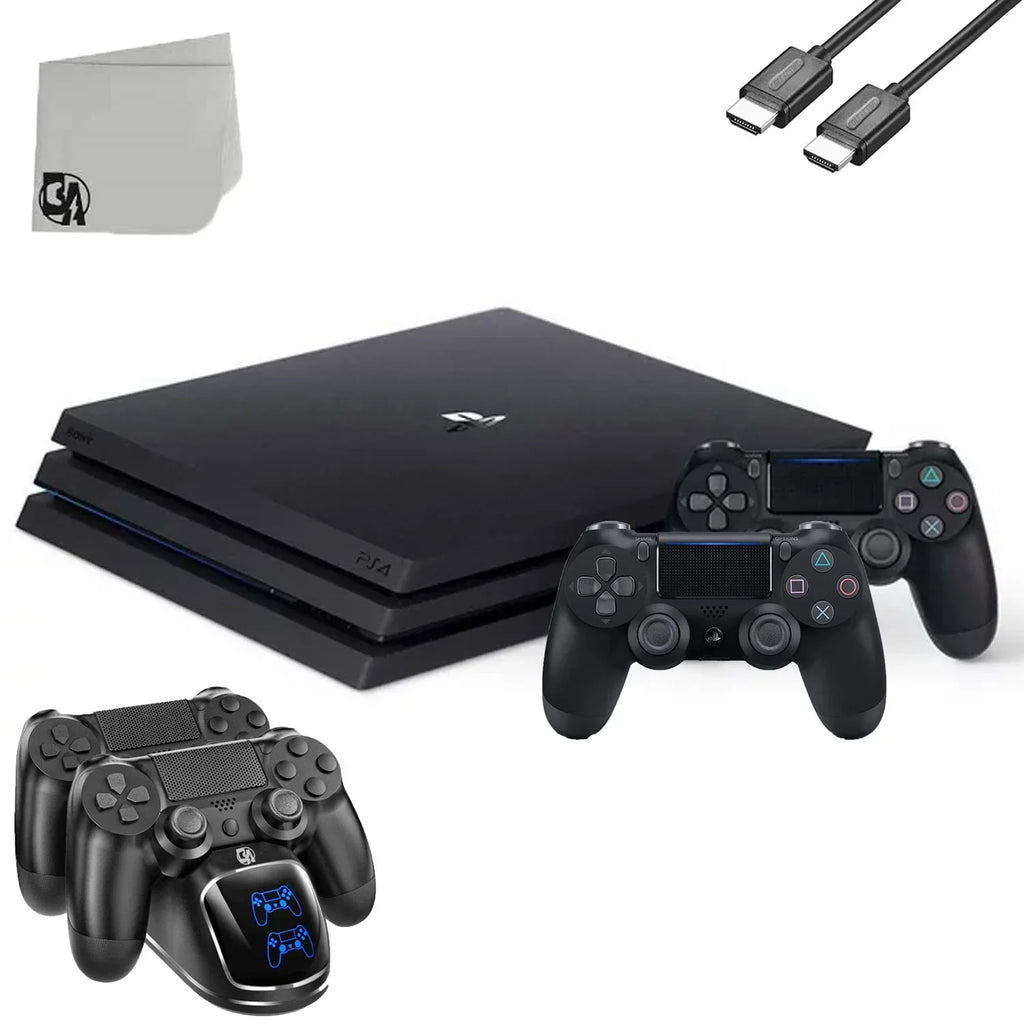 HDMI Axtion Pro 2 PlayStation Console Dock Controller Cable Pre-Owned Sony Gaming with Bolt Charging 4 1TB