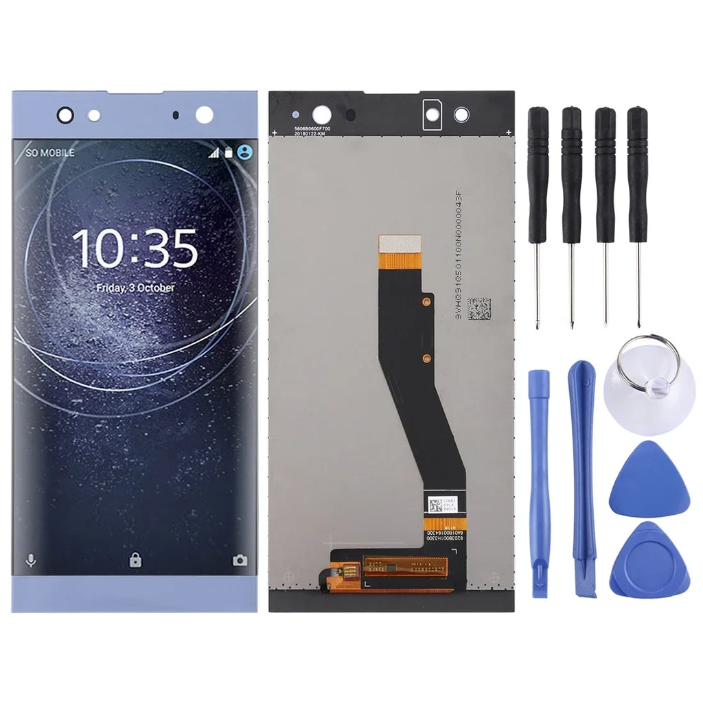 Ultra Digitizer XA2 Parts Full Xperia LCD OEM for Screen Sony with Repair Cellphone Assembly