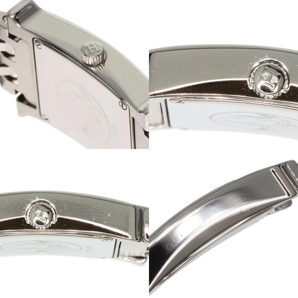 Ladies Wristwatch HH1.210 Steel/SS Pre-Owned Stainless Watch (Good) Hermes H HERMES