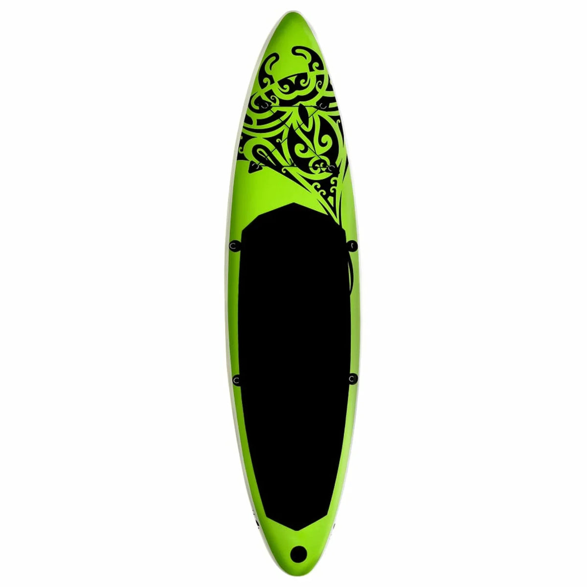 Set Andoer Paddleboard Green Inflatable 126"x29.9"x5.9"