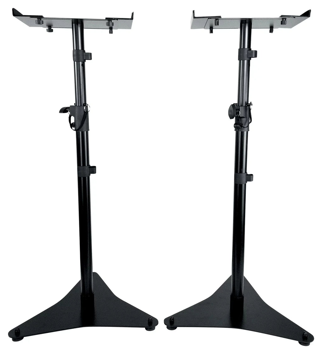 Monitor Speaker RVSM5 Stands Studio Bookshelf Rockville Pair w/Adjustable Height