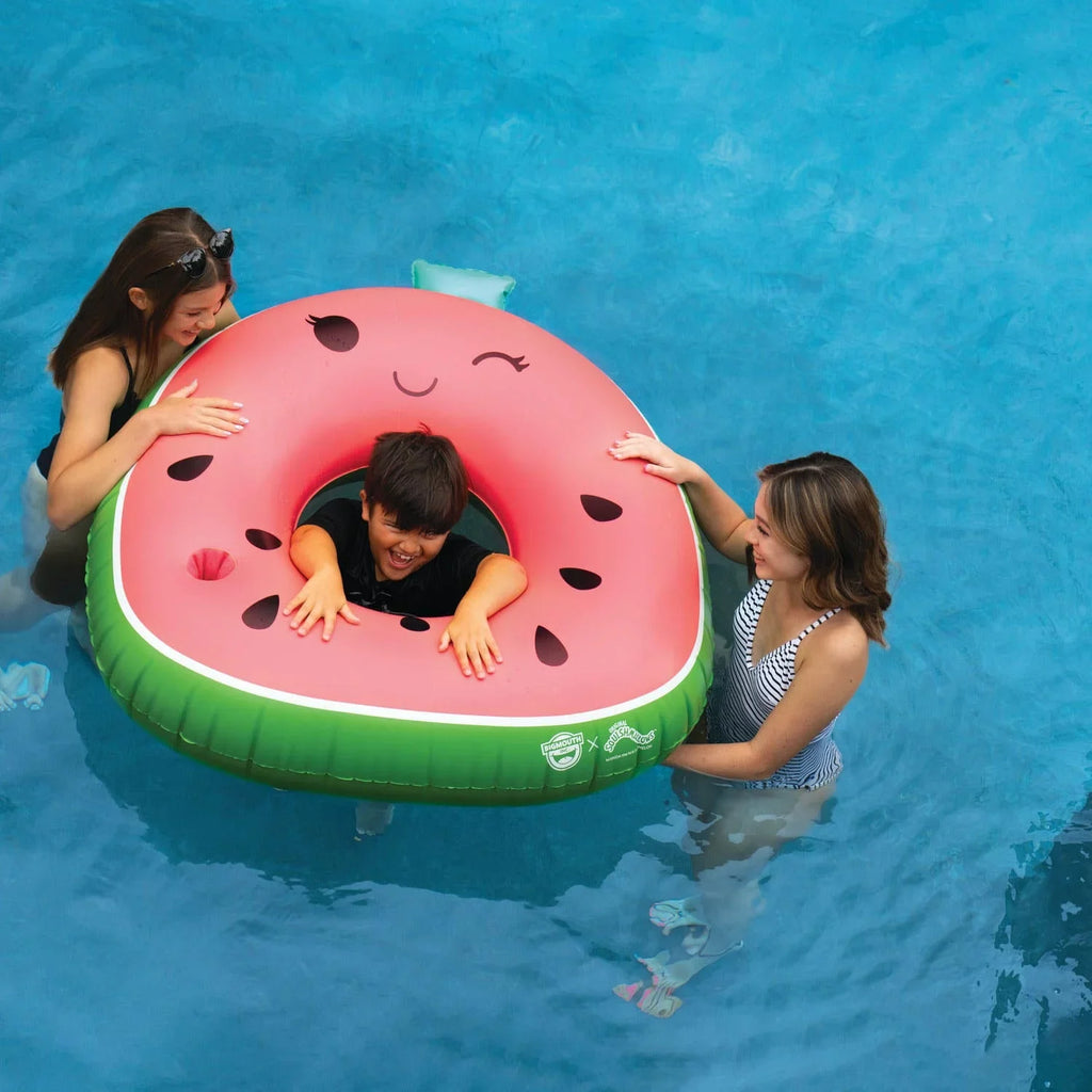 Squishmallows Inflatable With Styles) Cupholder BigMouth Ring (Various Pool Float x Built-In