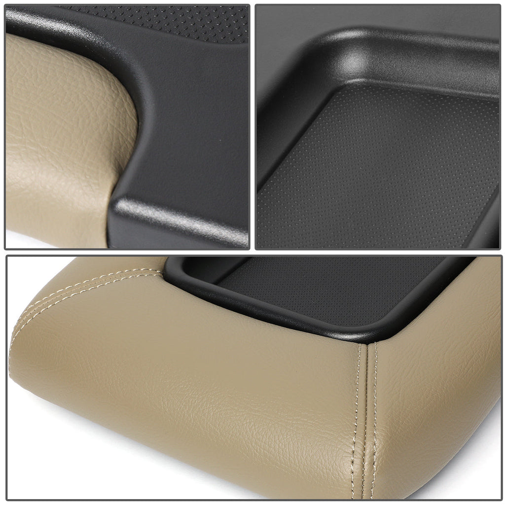 2007 Lid 2001 03 Sierra For Armrest 02 04 Silverado Beige Truck to Repair Center Escalade 05 Pickup 06 Assembly Console Kit