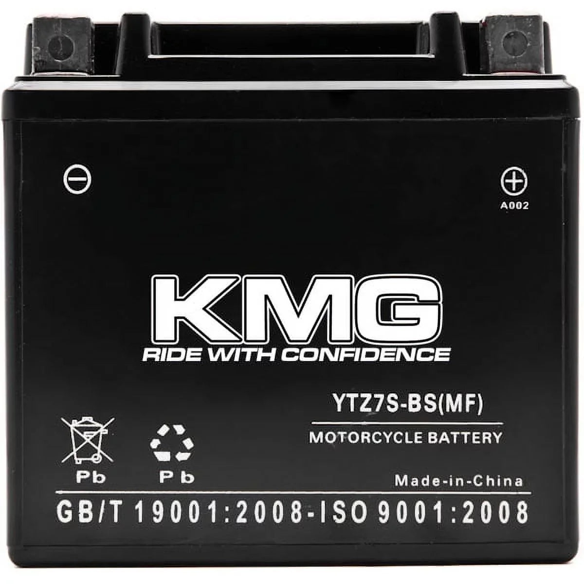 Scooter OEM Snowmobile KMG Free Motorcycle Performance Sealed High Watercraft Powersport Maintenance 12V ATV YTZ7S SMF Battery Replacement