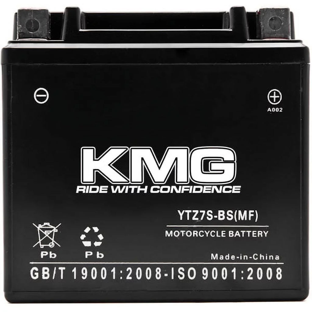 Snowmobile Battery Watercraft Honda 125 Motorcycle Powersport Performance SMF 12V 2011 Battery Scooter Compatible PCX125 with Sealed Replacement KMG Maintenance ATV Free OEM High YTZ7S