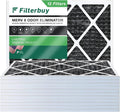 AC with Odor Eliminator 8 Carbon Activated Furnace Air MERV HVAC Pleated (12-Pack) Filterbuy 14x18x1 Filters