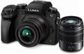 G7 PANASONIC 4K Dual Mirrorless DMC-G7WK Bundle LUMIX Lens Digital Camera