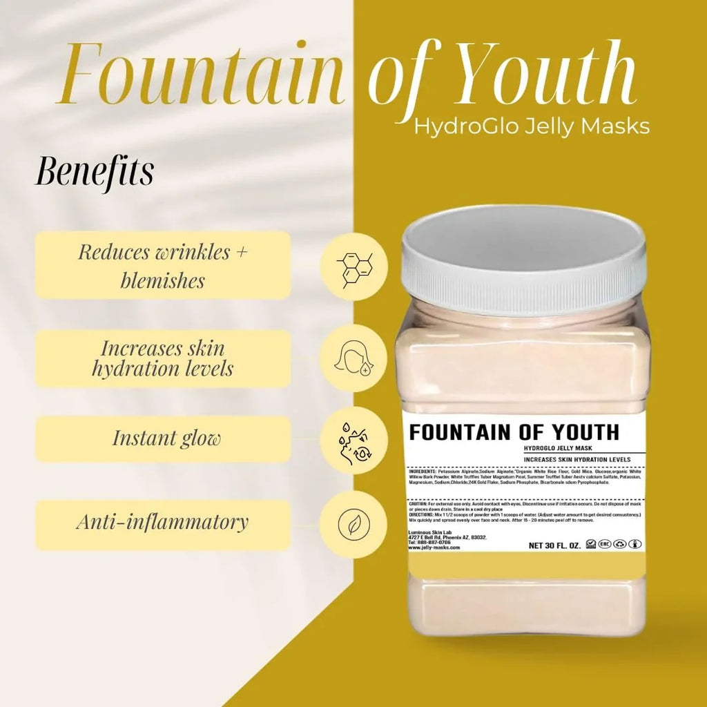 Spot, Jelly Reducing Elixir Peel Mask, off Fountain oz fl Skin 30 Anti-Aging, Facial of Luminous Dark Lab Skin Mask, Youth Types, All
